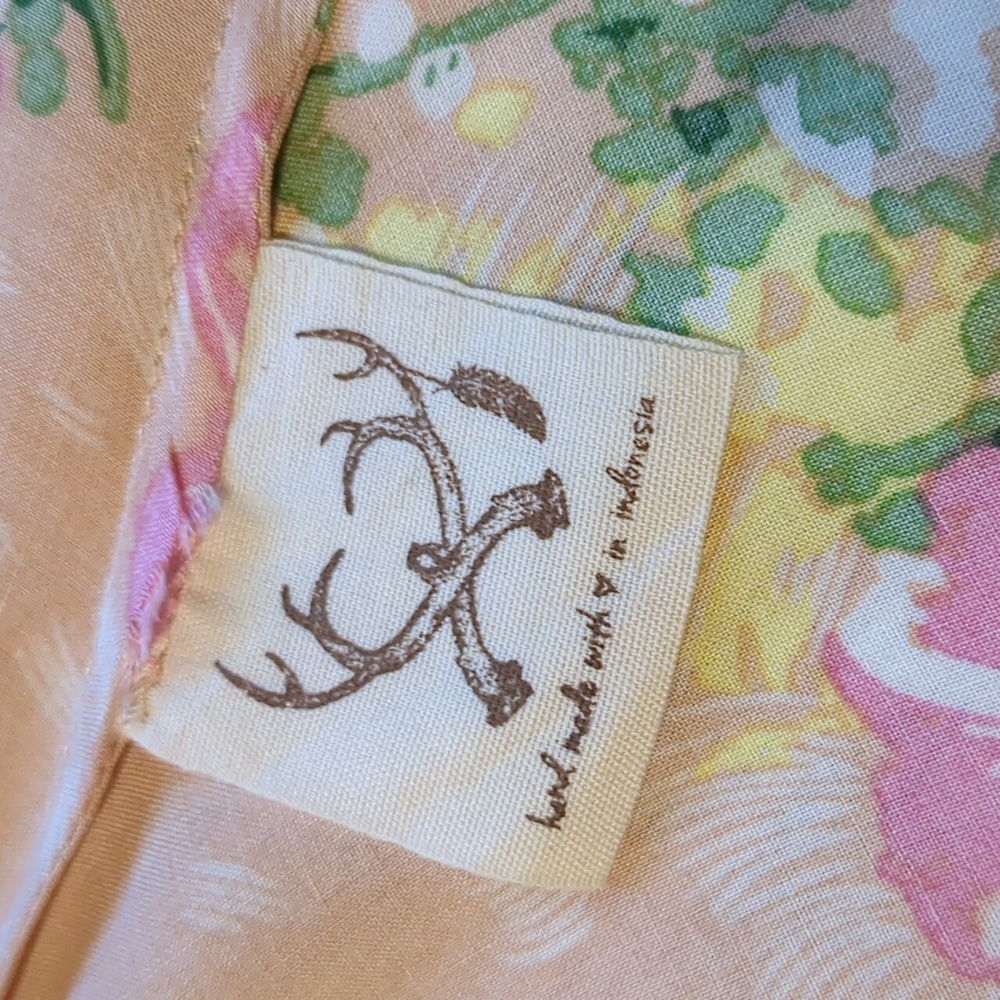 Spell Sundancer Gown Blush S Vintage Peach Maxi Dress - Picture 13 of 16